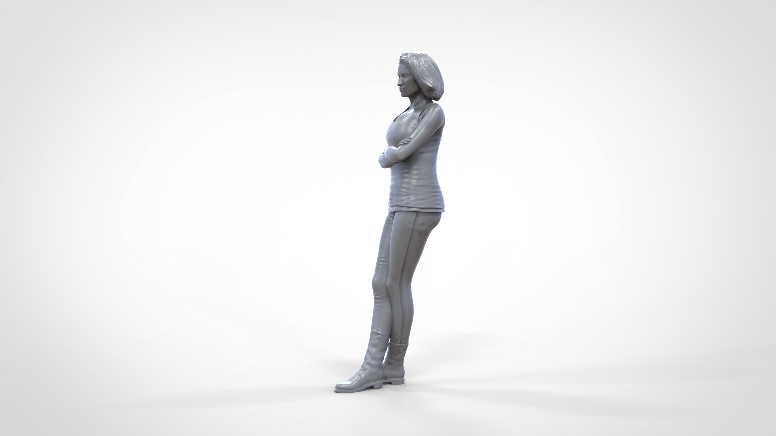 N4 F9 Letty Ortiz Michelle Rodriguez in fast and furious 3D print model_47