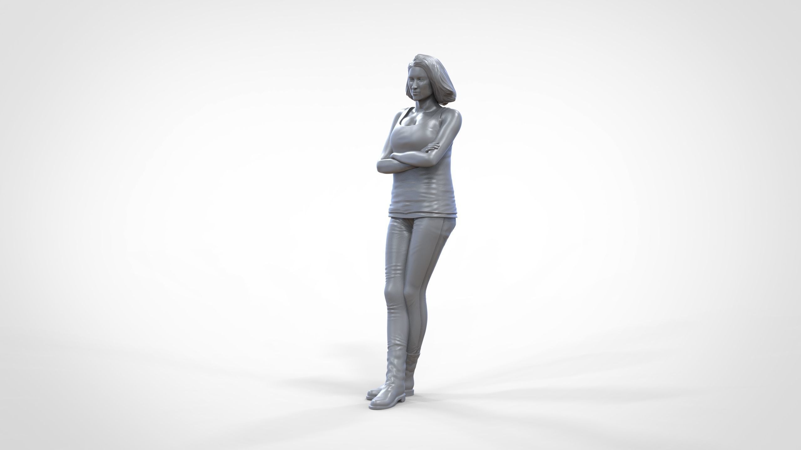 N4 F9 Letty Ortiz Michelle Rodriguez in fast and furious 3D print model_46