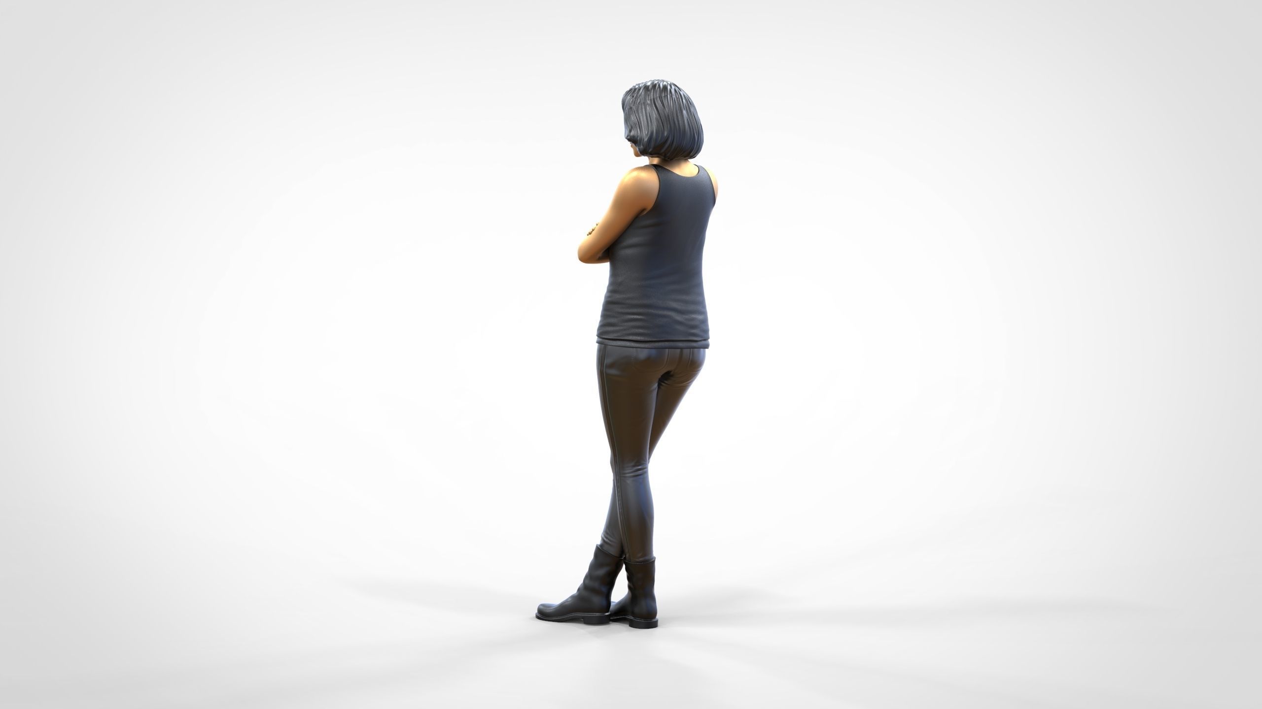 N4 F9 Letty Ortiz Michelle Rodriguez in fast and furious 3D print model_11