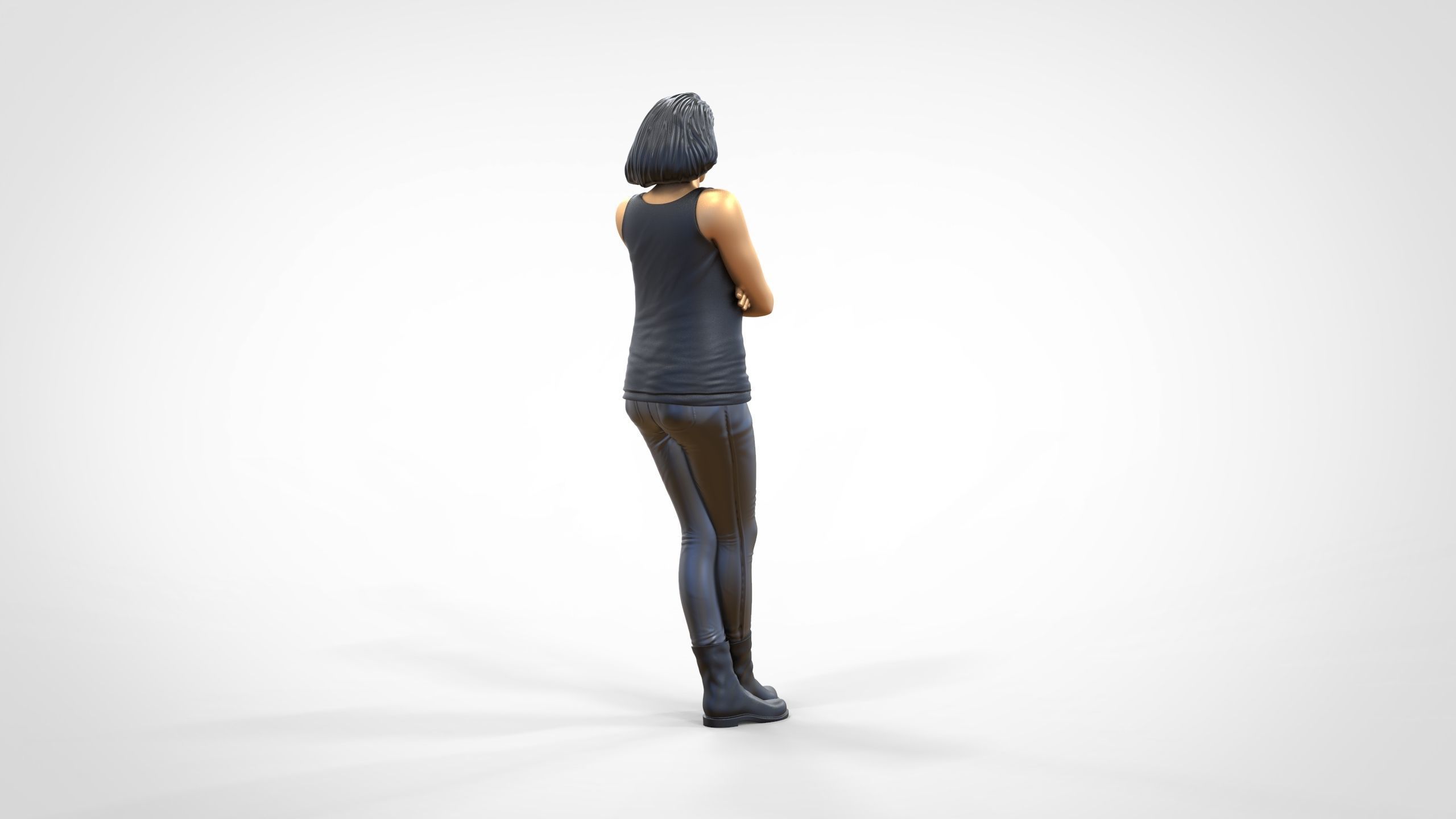 N4 F9 Letty Ortiz Michelle Rodriguez in fast and furious 3D print model_20