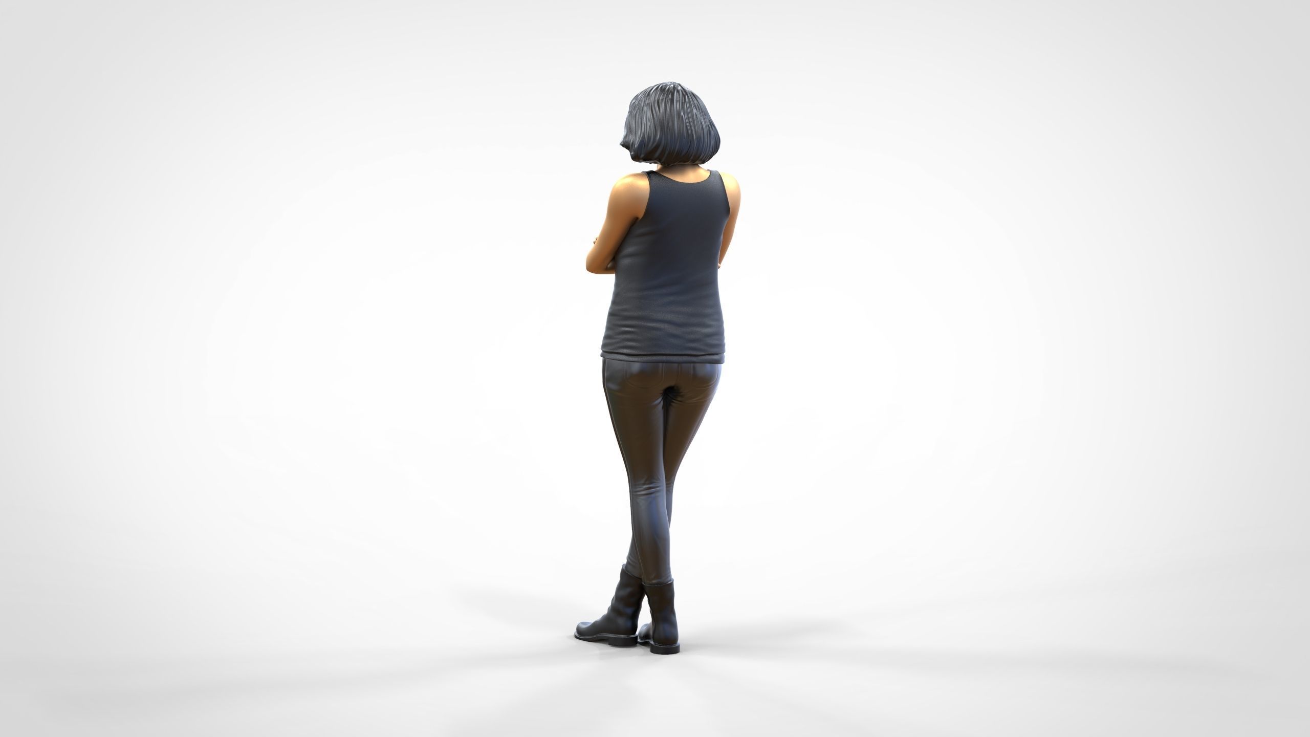 N4 F9 Letty Ortiz Michelle Rodriguez in fast and furious 3D print model_13