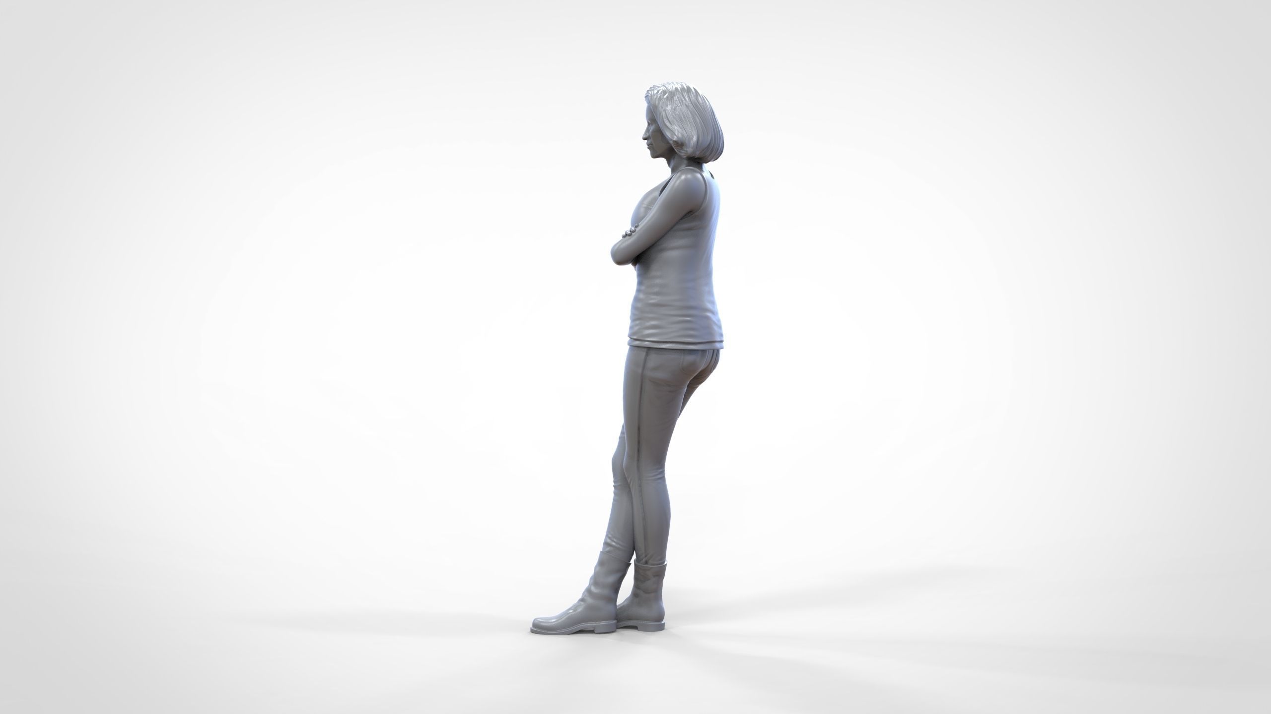 N4 F9 Letty Ortiz Michelle Rodriguez in fast and furious 3D print model_48