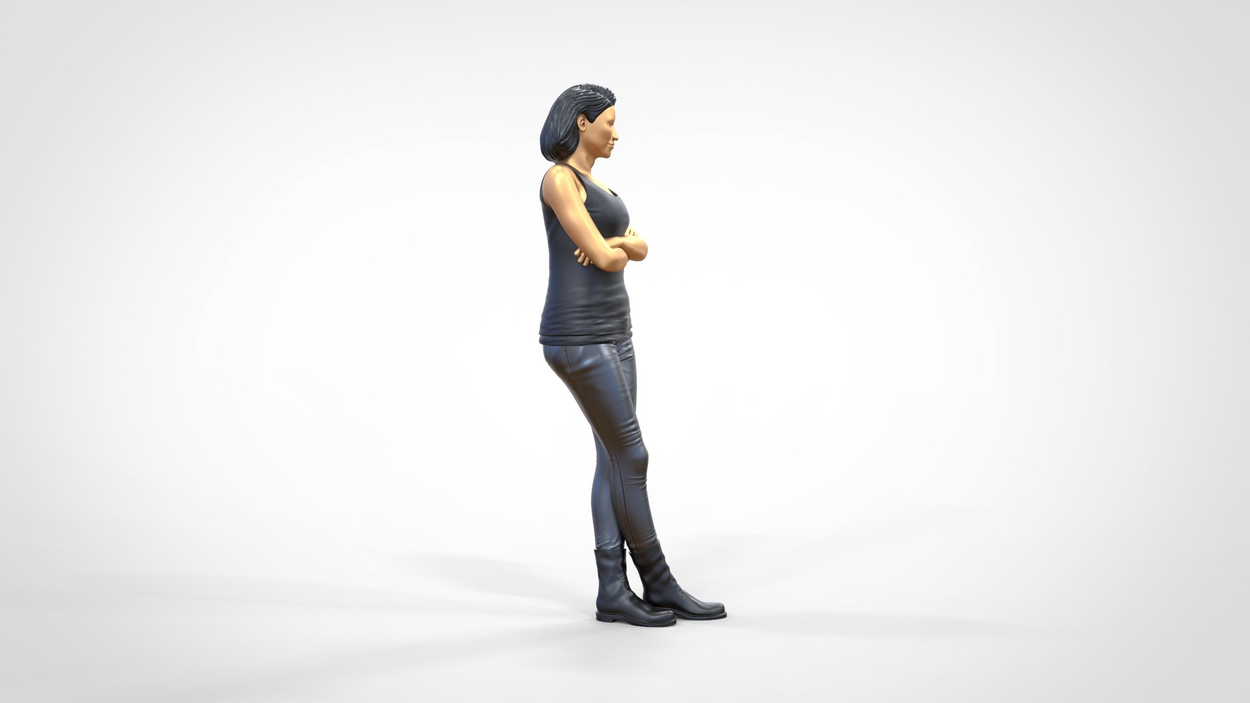 N4 F9 Letty Ortiz Michelle Rodriguez in fast and furious 3D print model_27