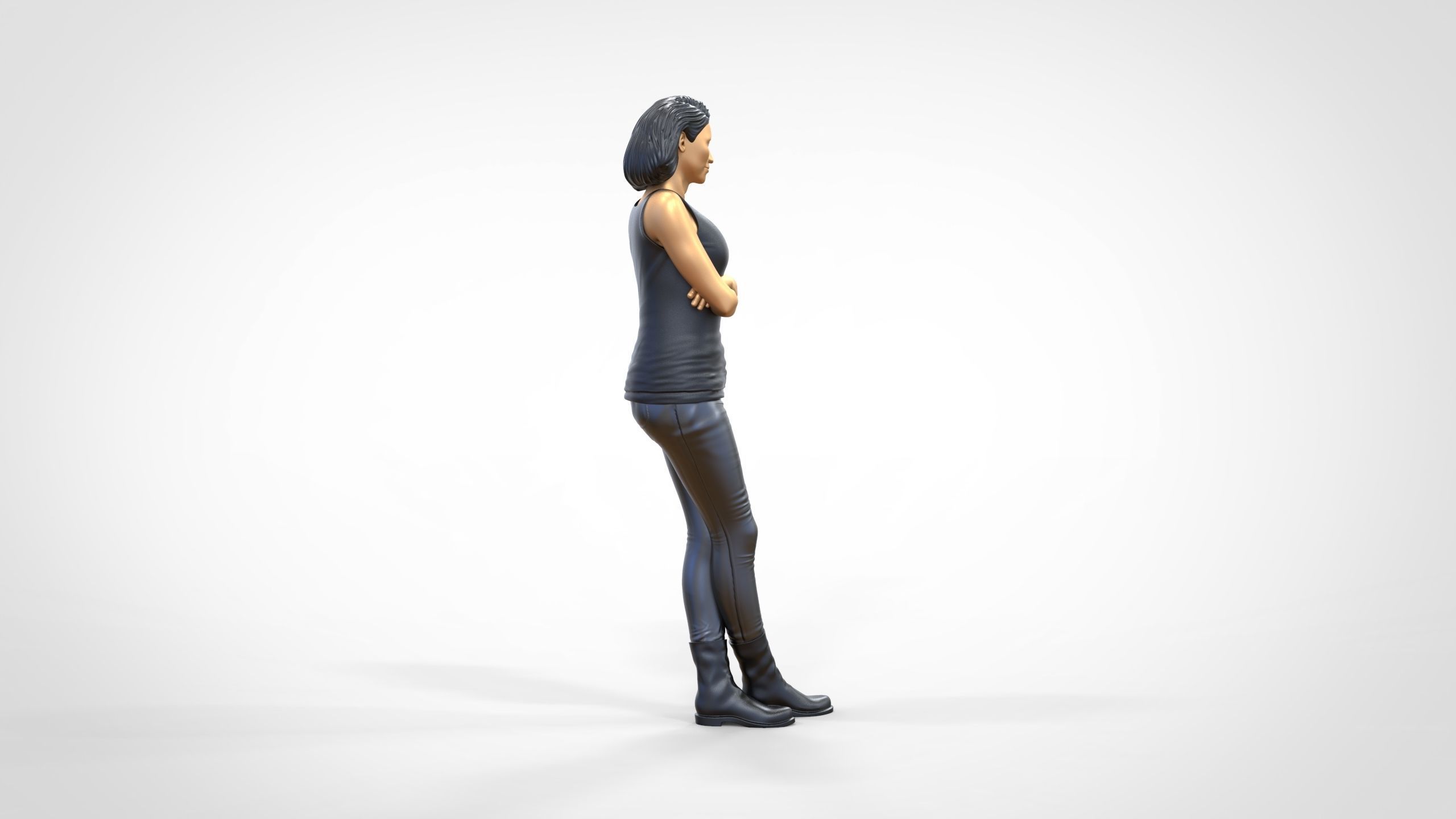 N4 F9 Letty Ortiz Michelle Rodriguez in fast and furious 3D print model_24