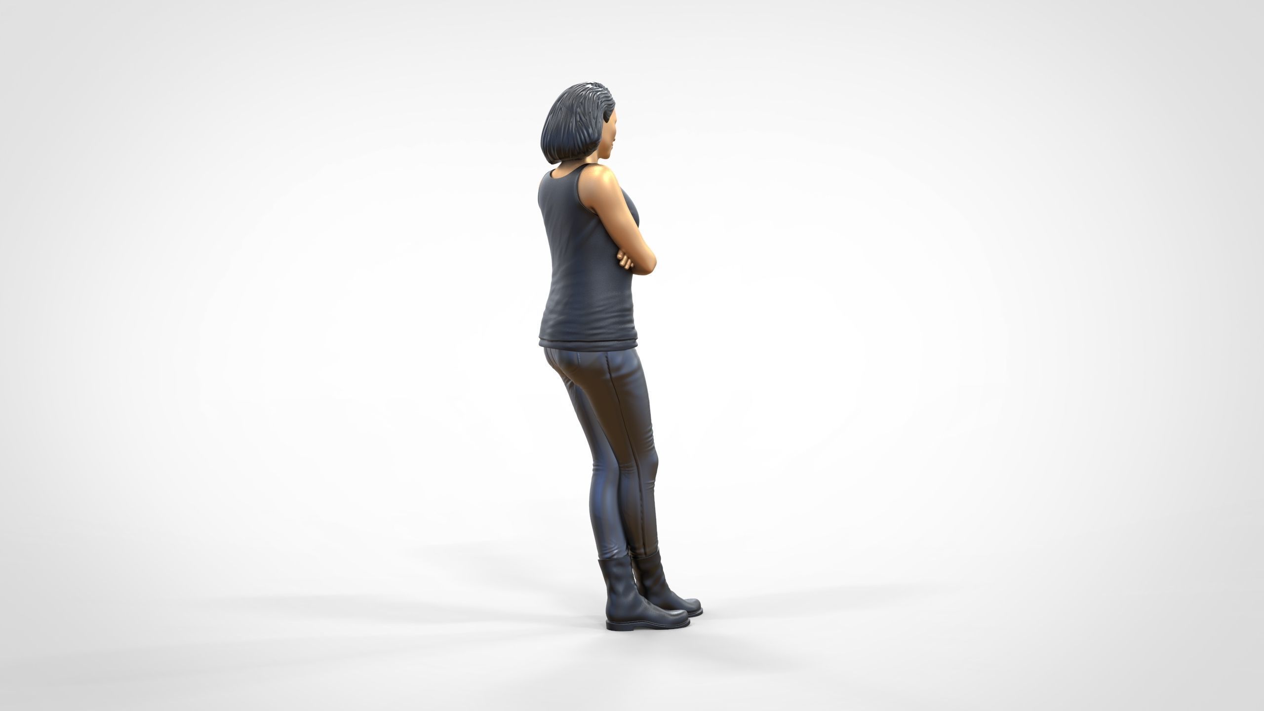 N4 F9 Letty Ortiz Michelle Rodriguez in fast and furious 3D print model_22