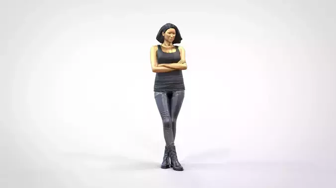 N4 F9 Letty Ortiz Michelle Rodriguez in fast and furious 3D print model