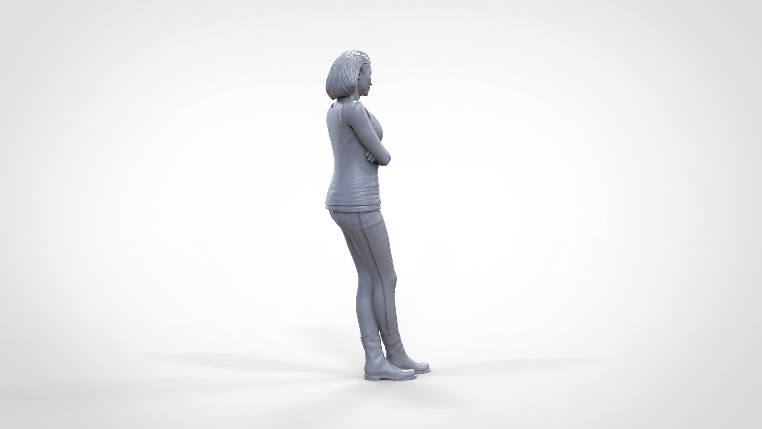 N4 F9 Letty Ortiz Michelle Rodriguez in fast and furious 3D print model_41