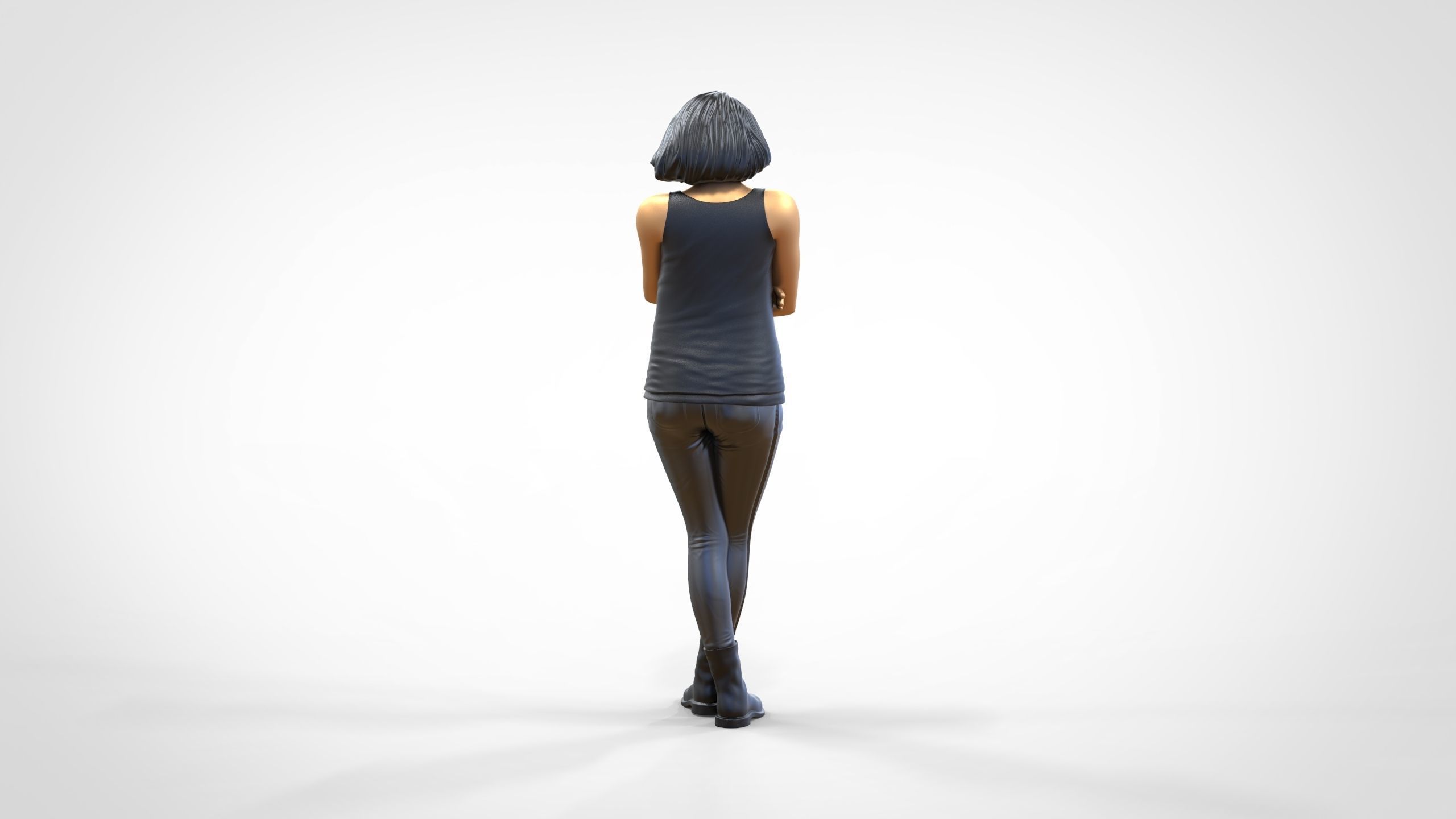 N4 F9 Letty Ortiz Michelle Rodriguez in fast and furious 3D print model_16