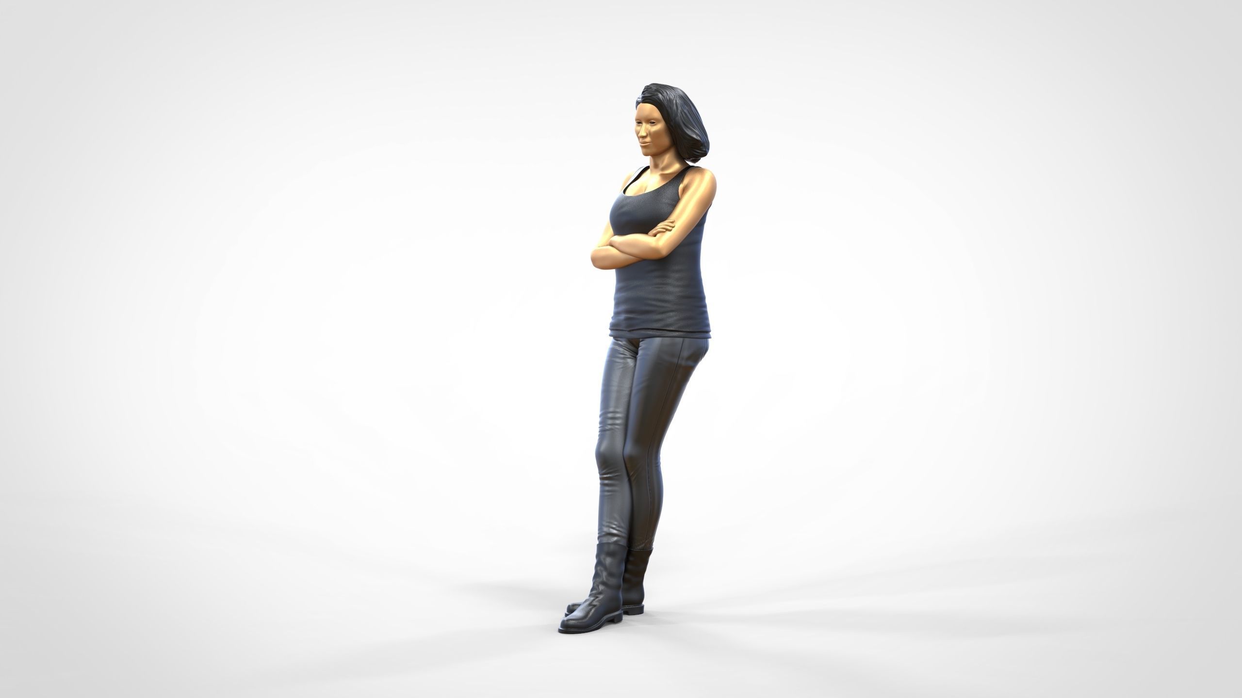 N4 F9 Letty Ortiz Michelle Rodriguez in fast and furious 3D print model_38