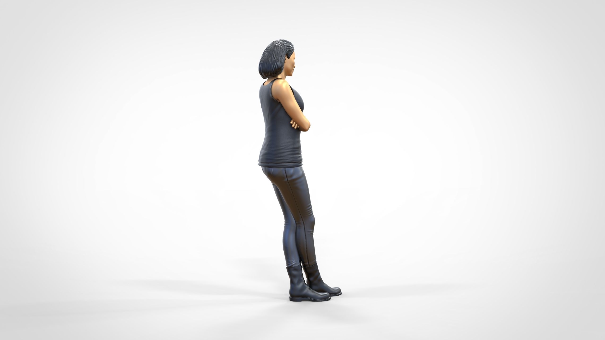 N4 F9 Letty Ortiz Michelle Rodriguez in fast and furious 3D print model_23