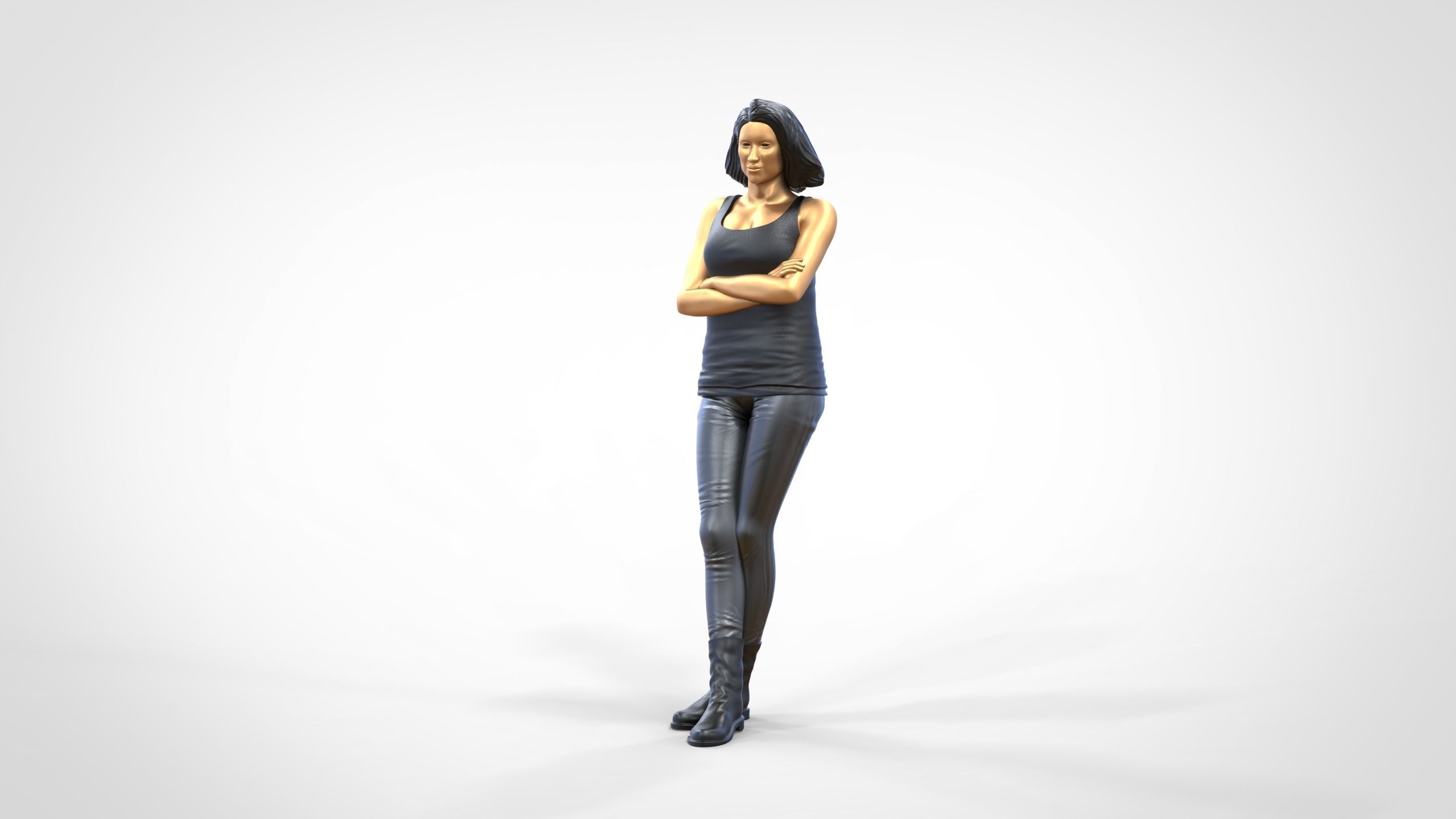 N4 F9 Letty Ortiz Michelle Rodriguez in fast and furious 3D print model_36