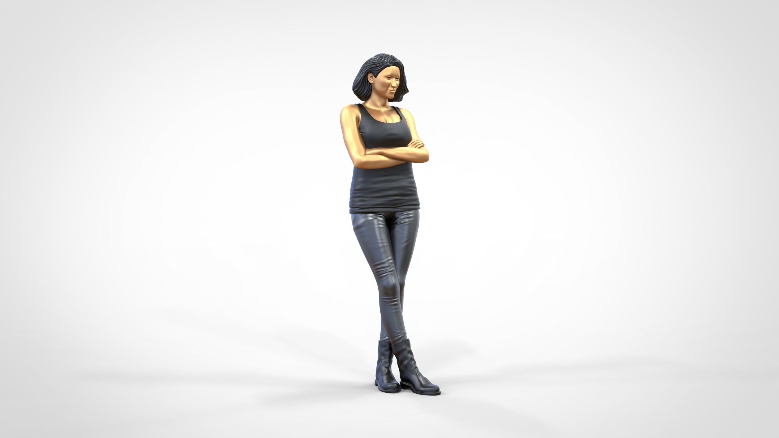 N4 F9 Letty Ortiz Michelle Rodriguez in fast and furious 3D print model_32