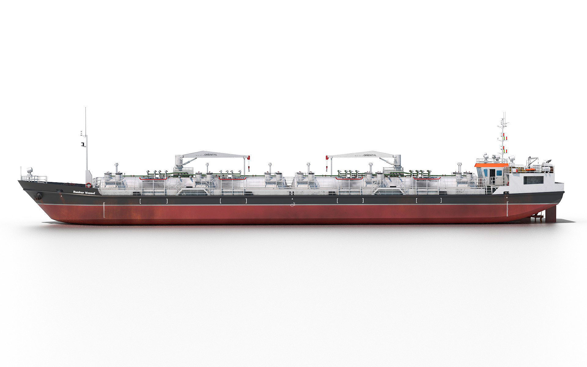 Bunkering vessel  3D model_6