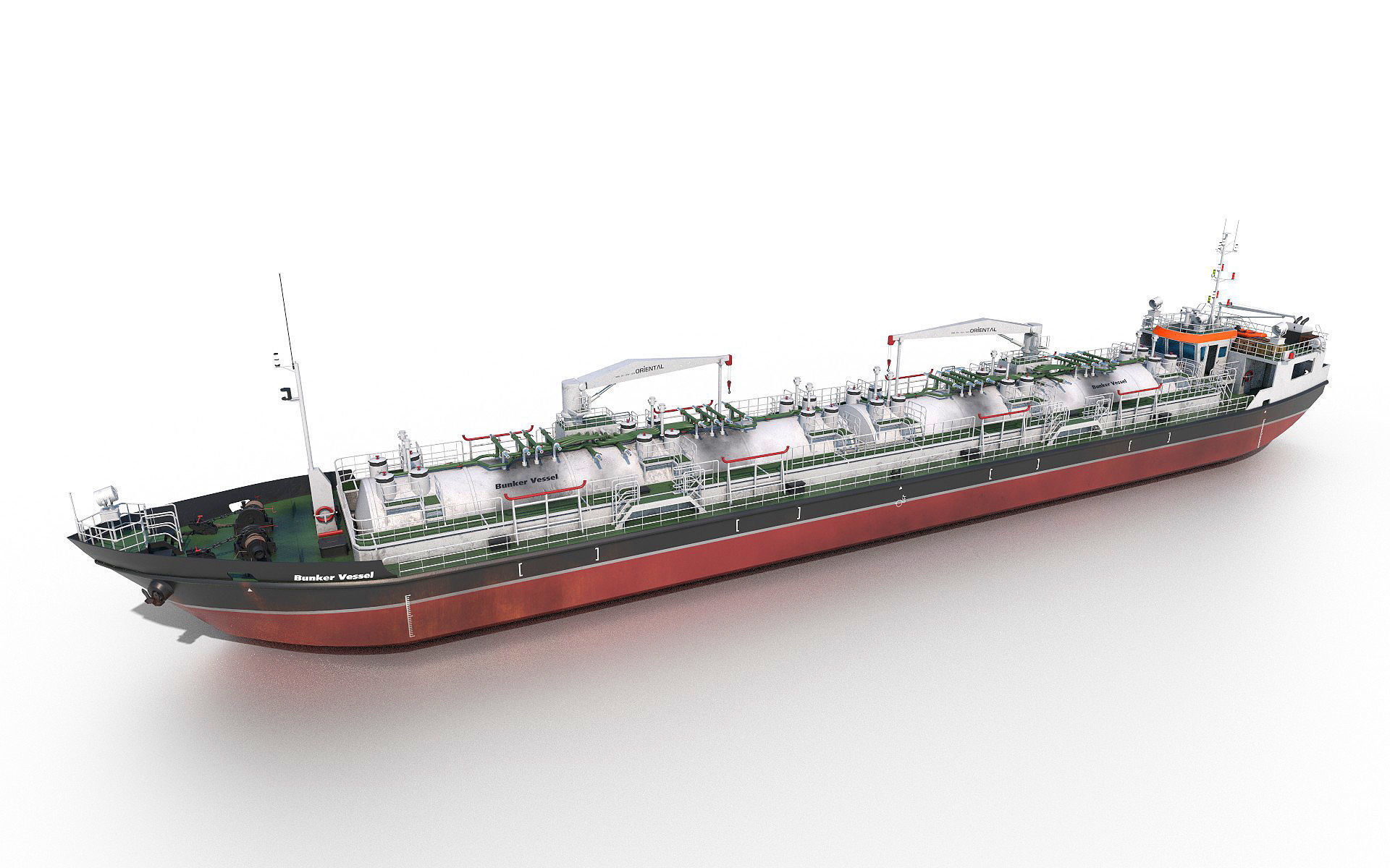 Bunkering vessel  3D model_5