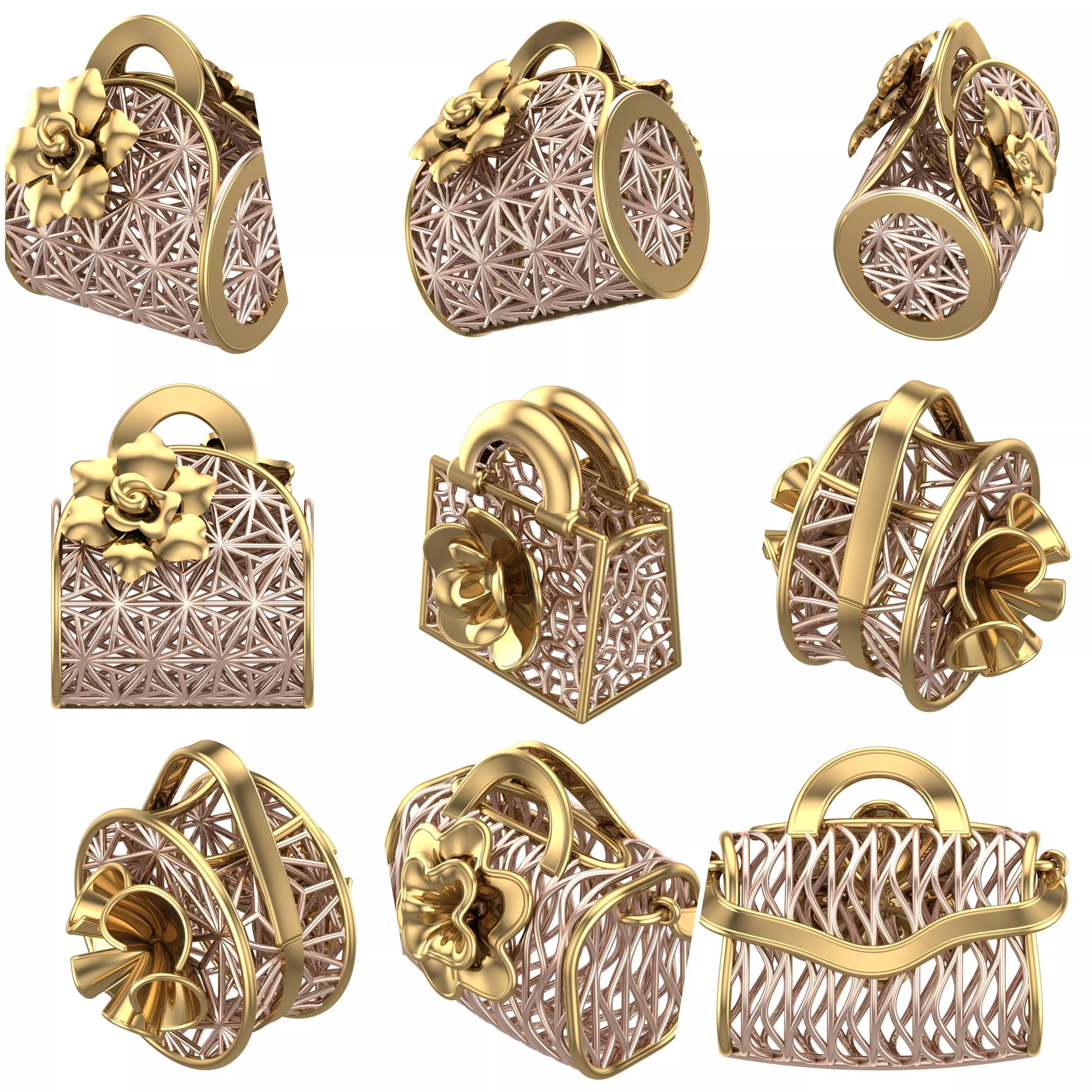 10 Pcs FUSION OBJECT BAG 3D print model_0