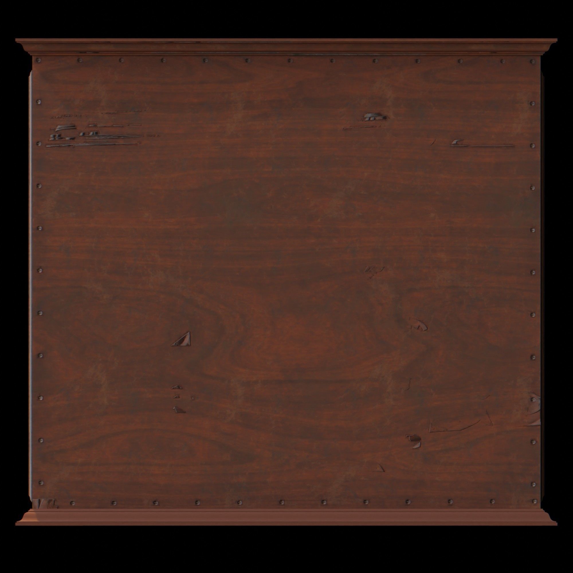 Old Piano 3D model_12