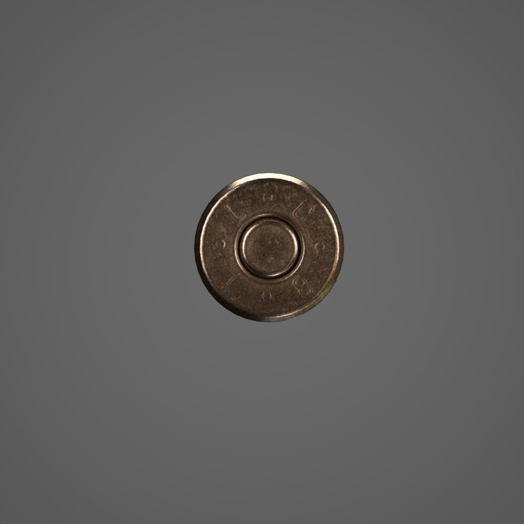 M2 50 Cal Ammunition 3D model_10