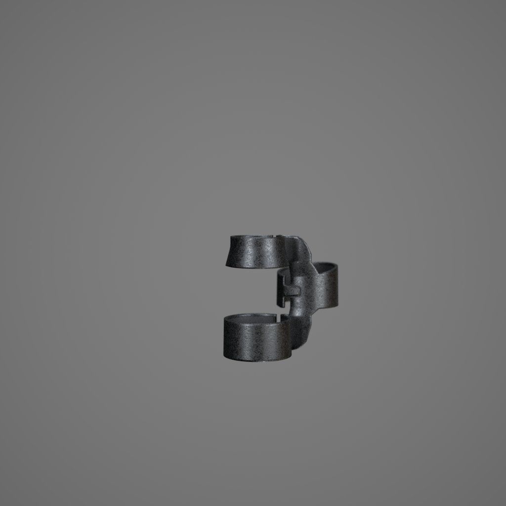 M2 50 Cal Ammunition 3D model_3