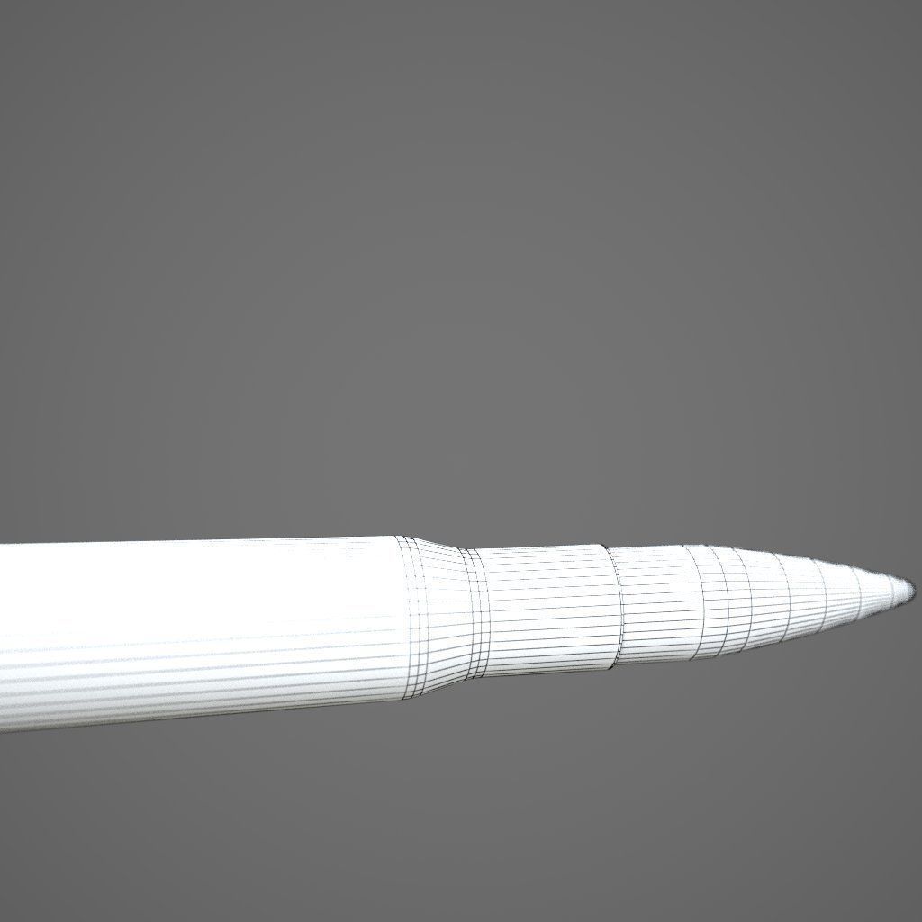 M2 50 Cal Ammunition 3D model_9