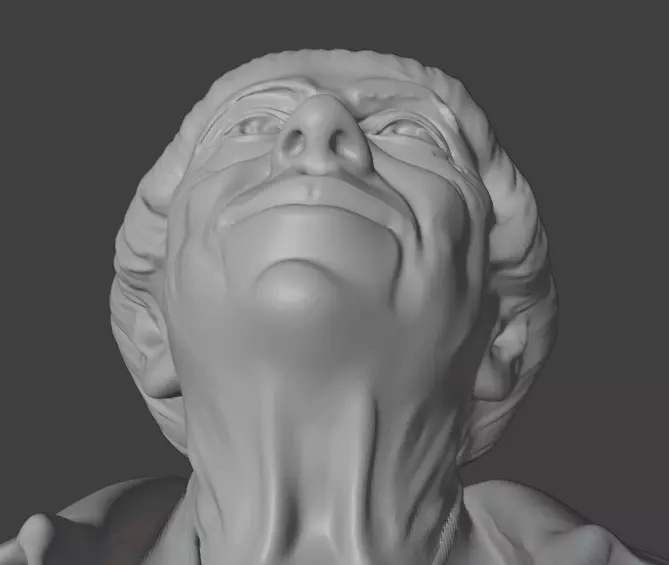Ursula Le Guin 3D print model_12