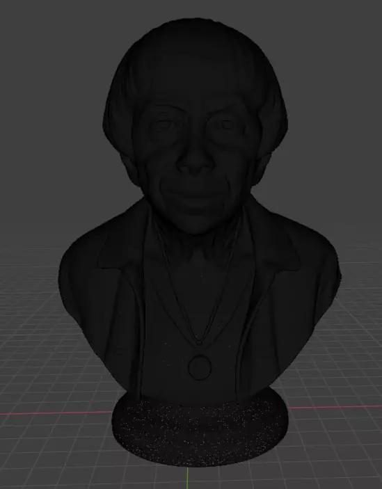 Ursula Le Guin 3D print model_16