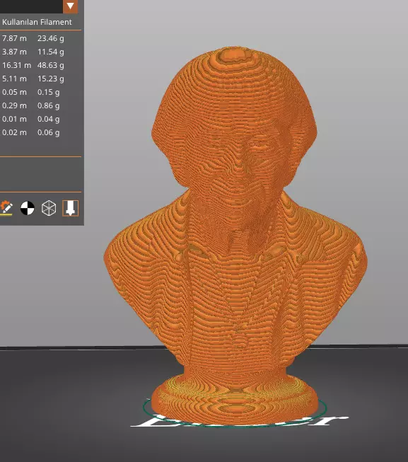 Ursula Le Guin 3D print model_18