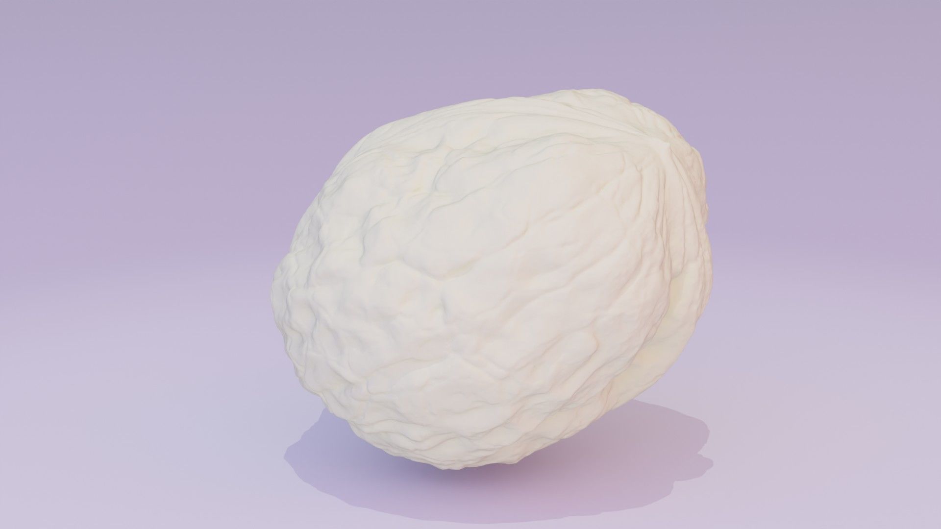 Walnut fruit 01 high-poly 3D model_28