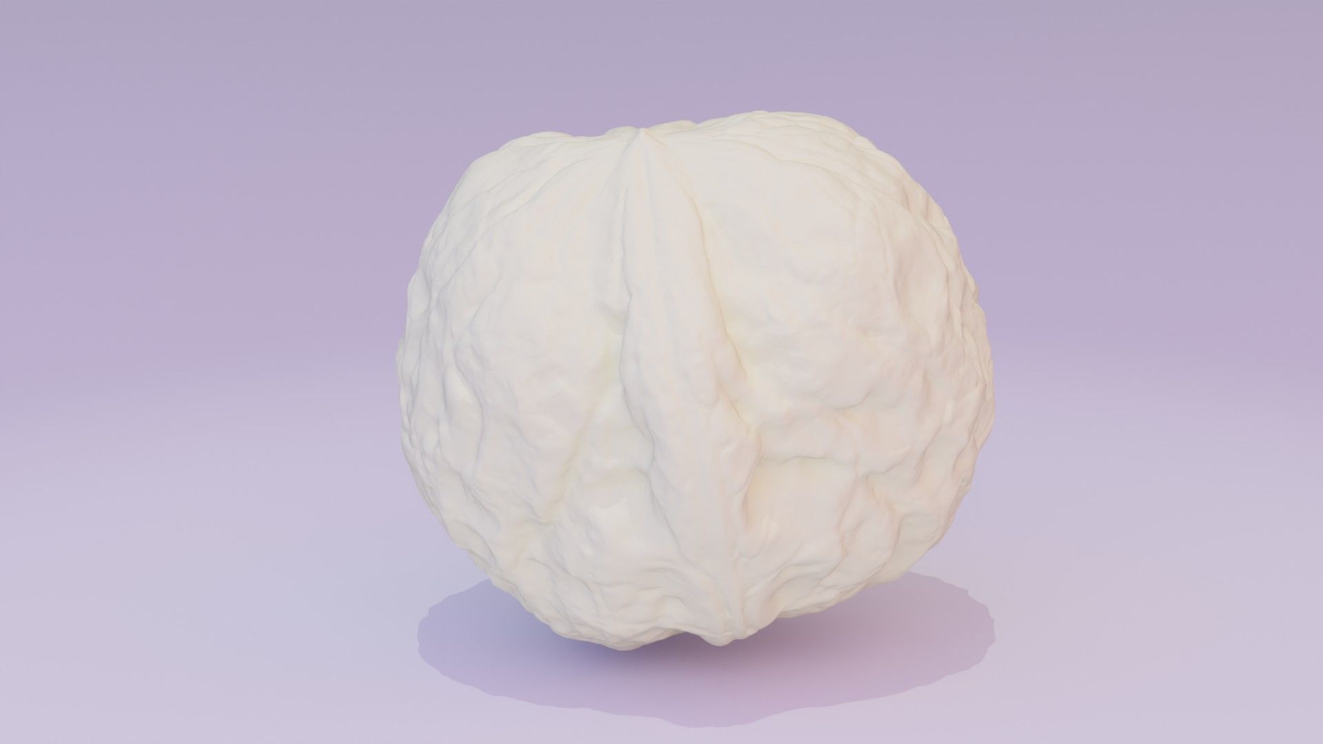 Walnut fruit 01 high-poly 3D model_26
