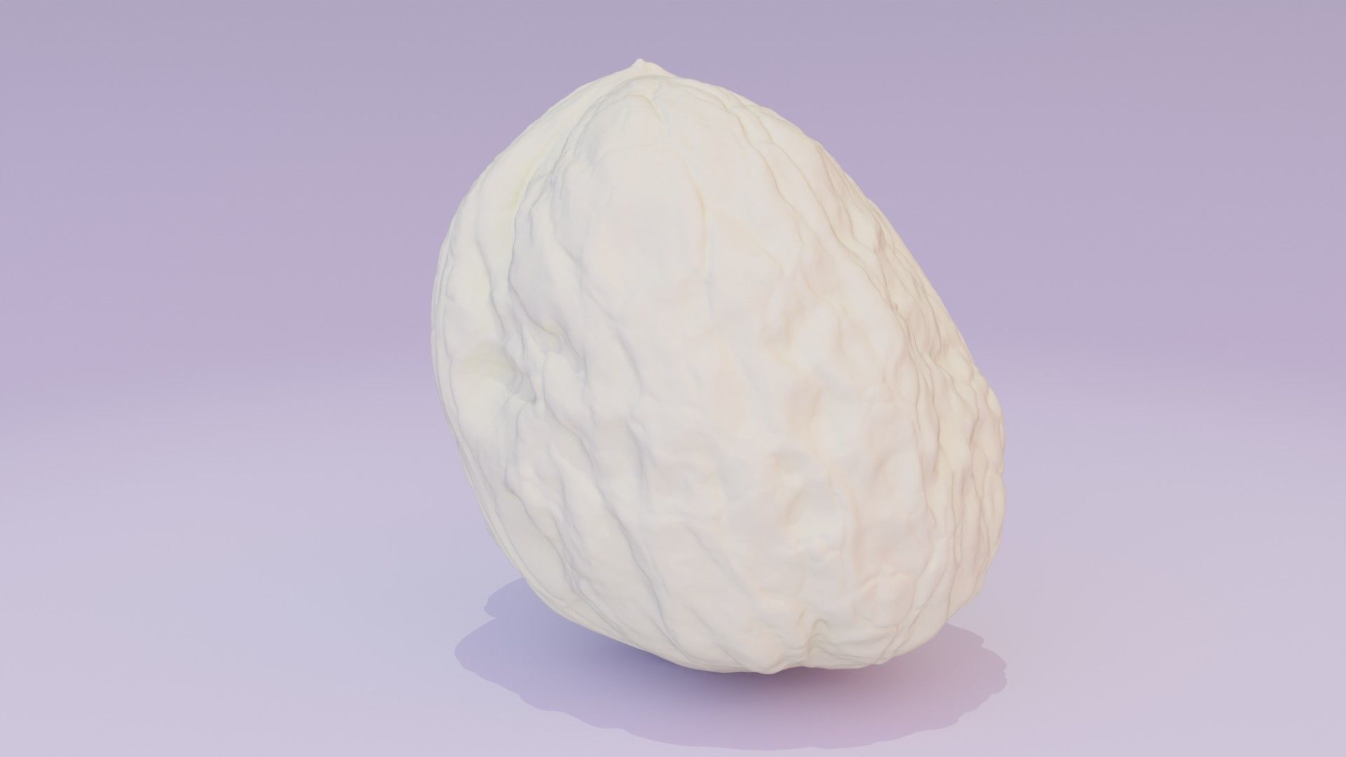 Walnut fruit 01 high-poly 3D model_24