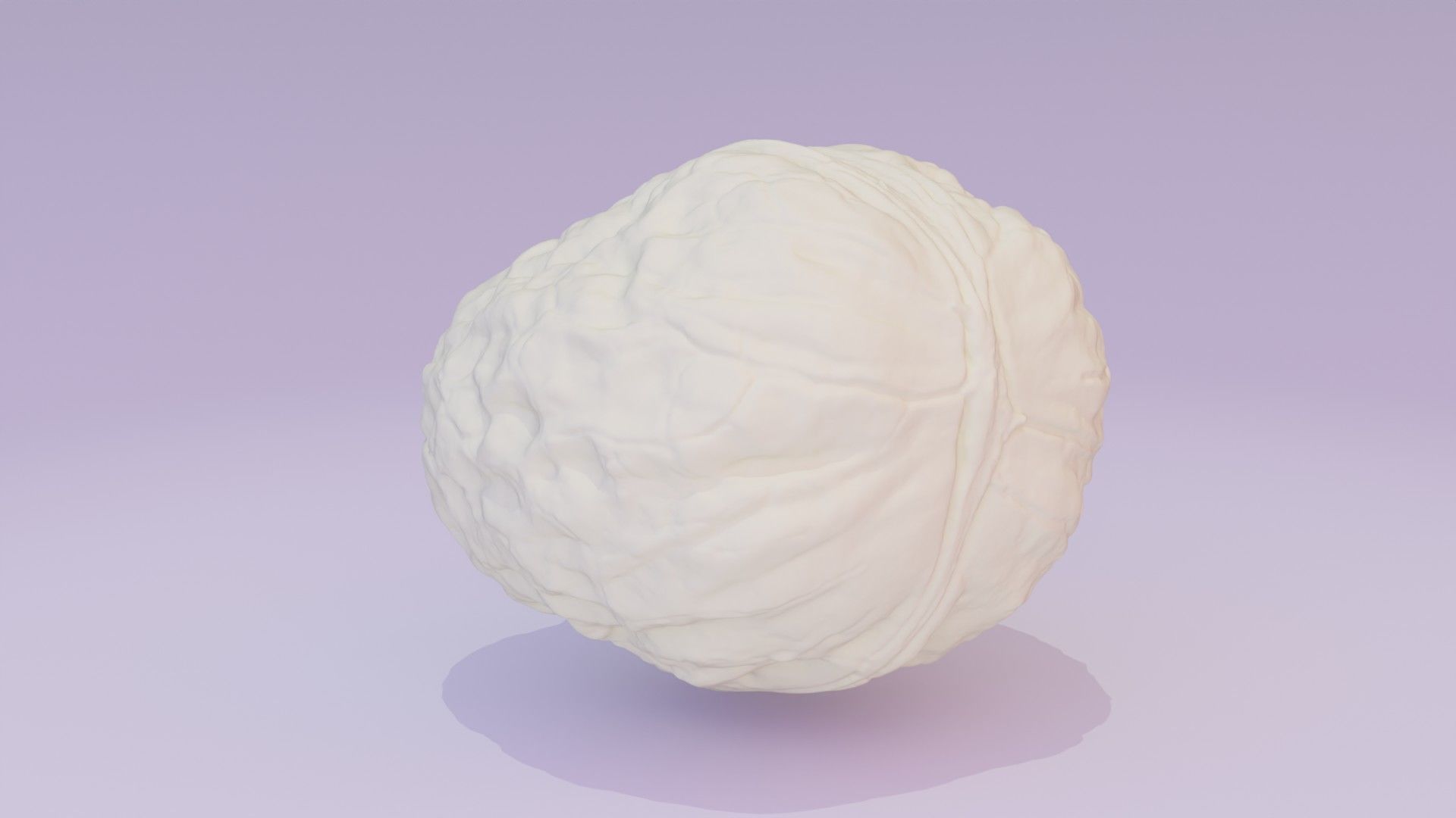 Walnut fruit 01 high-poly 3D model_32