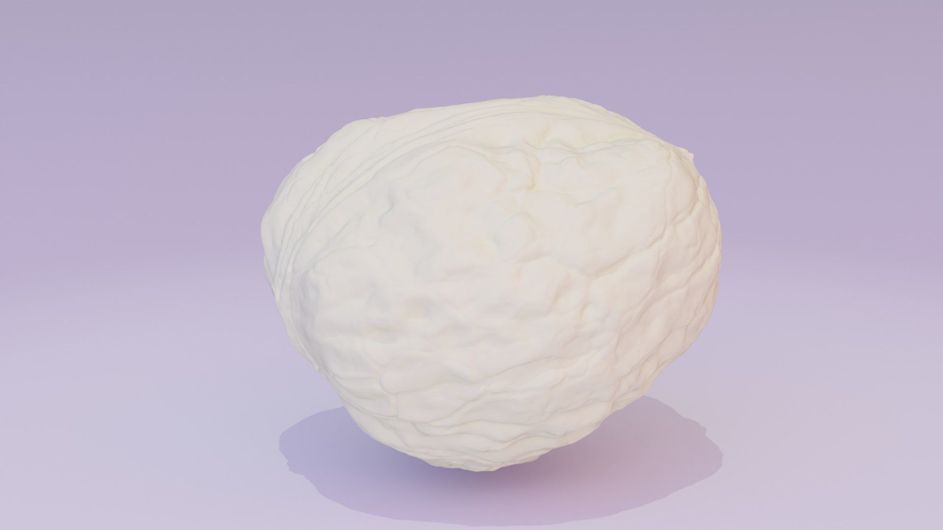 Walnut fruit 01 high-poly 3D model_29