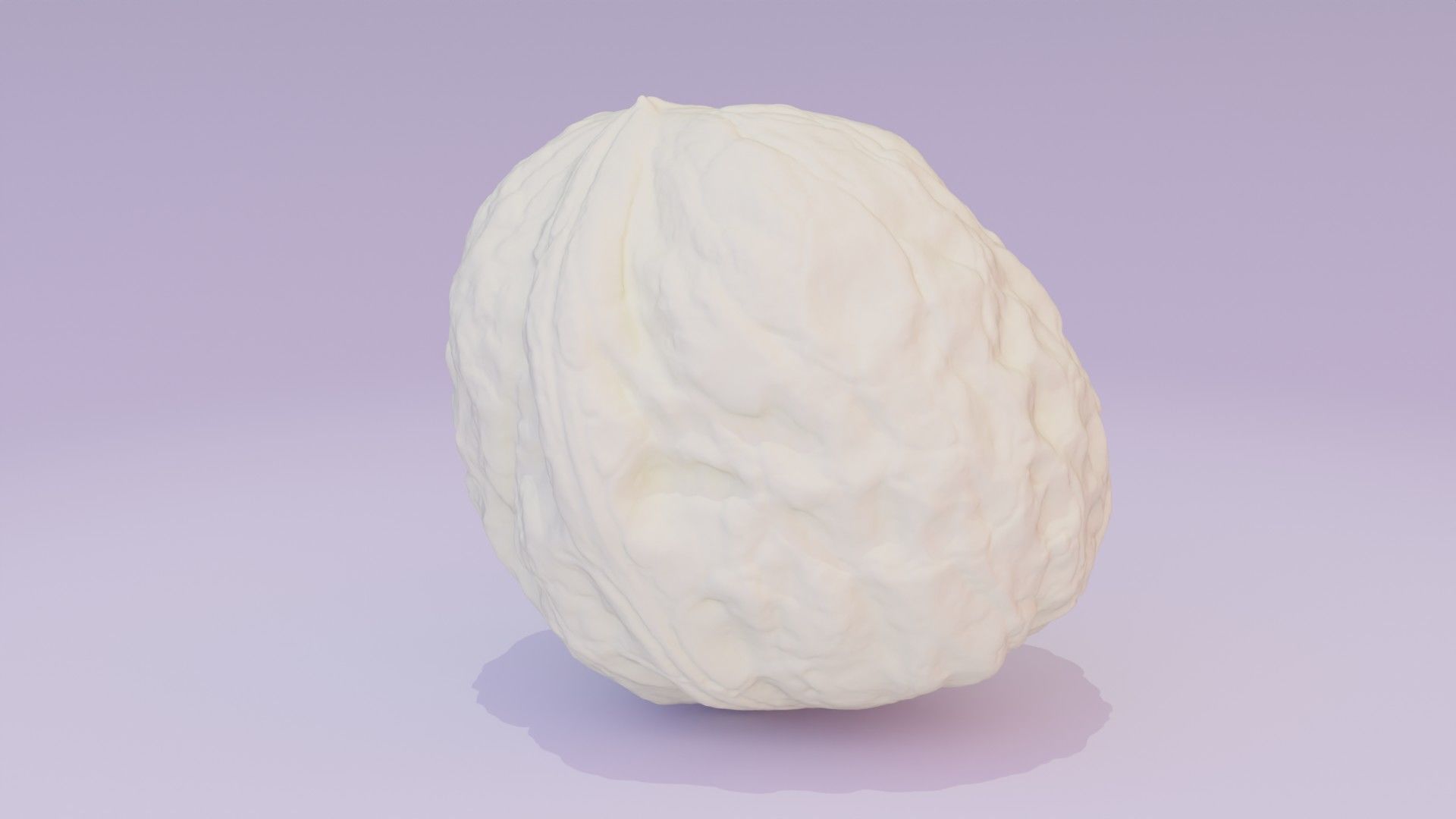 Walnut fruit 01 high-poly 3D model_25