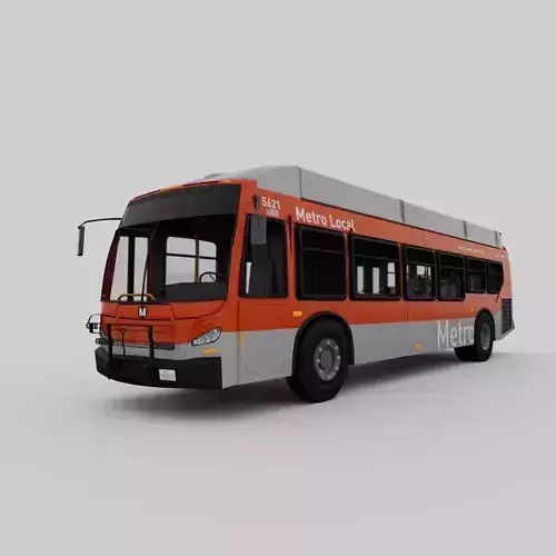 New Flyer XN40 3D model