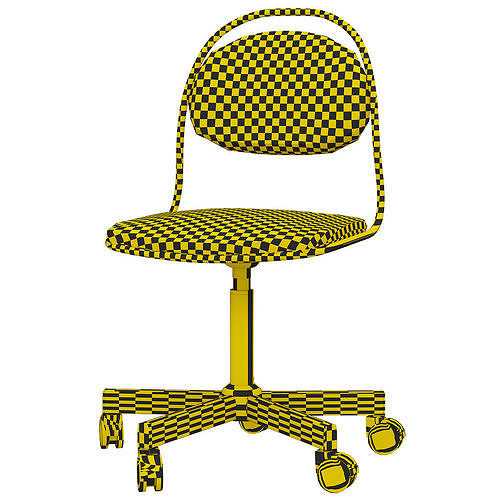 Ikea orfjal Chair 3d model Low-poly 3D model 5