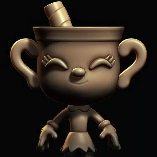 Ms Chalice Cuphead The Delicious Last Course 3D print model