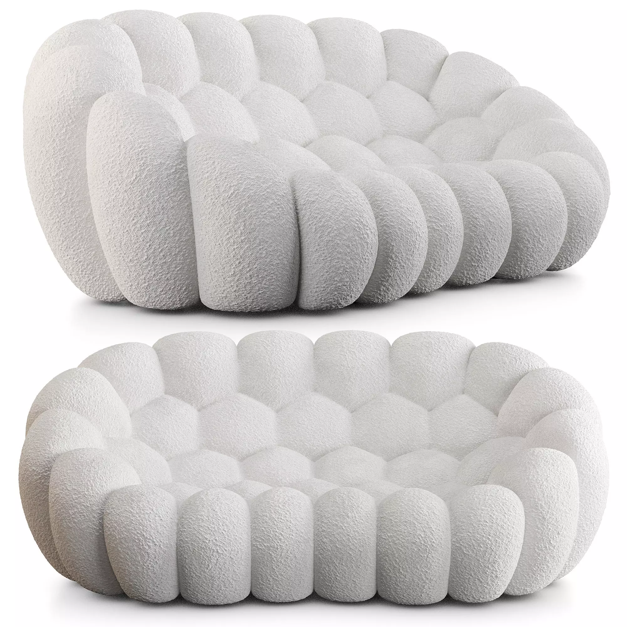 Roche Bobois Bubble 2 Seat Sofa 3D model
