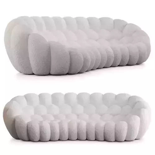 Roche Bobois Bubble 5 Seat Sofa 3D model