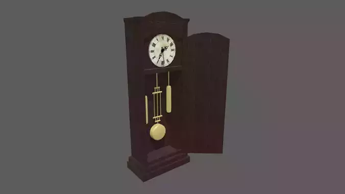 Old Vintage Big Floor Clock