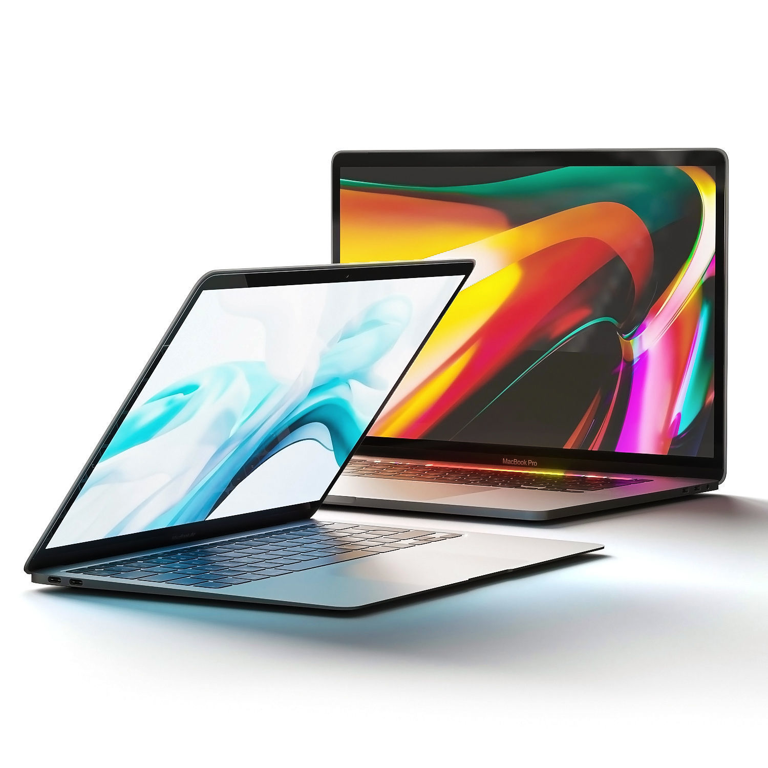 Apple MacBook Pro and MacBook Air 3D model_3