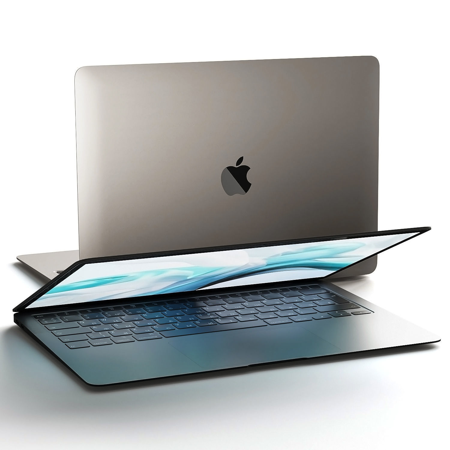 Apple MacBook Pro and MacBook Air 3D model_4