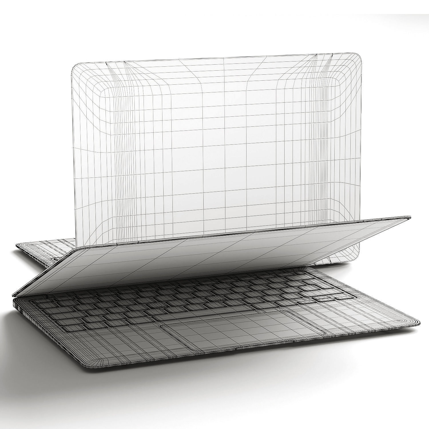 Apple MacBook Pro and MacBook Air 3D model_6