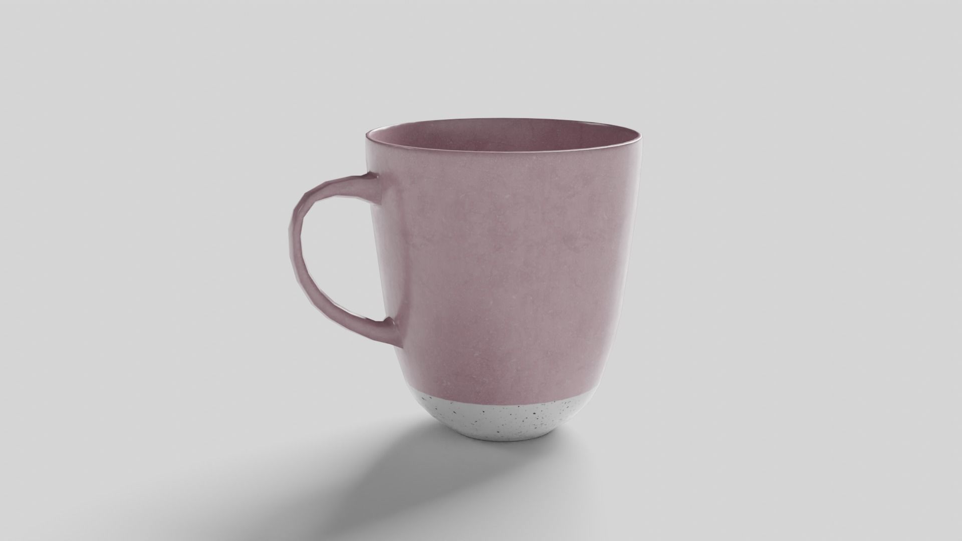 Teacup Low-poly 3D model_18