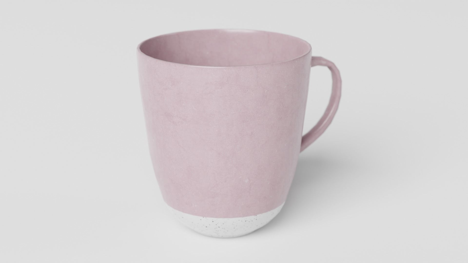 Teacup Low-poly 3D model_2
