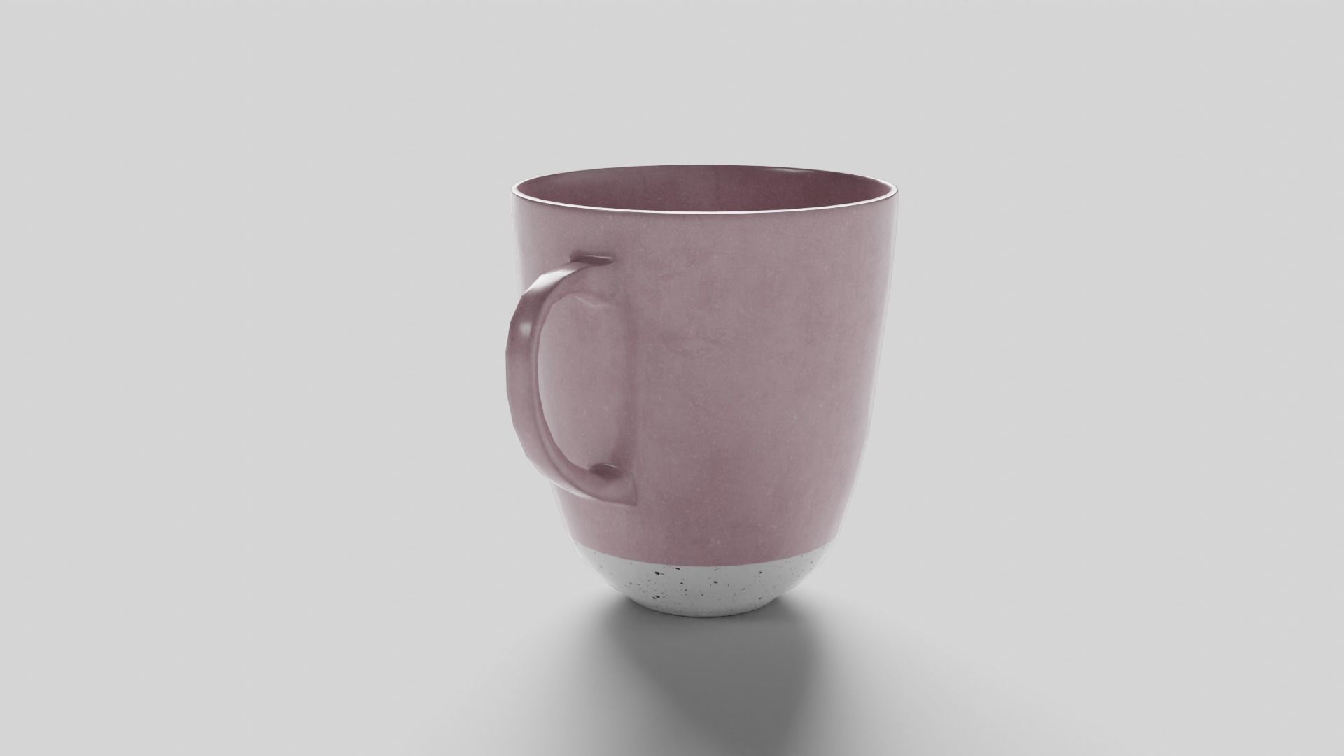 Teacup Low-poly 3D model_15