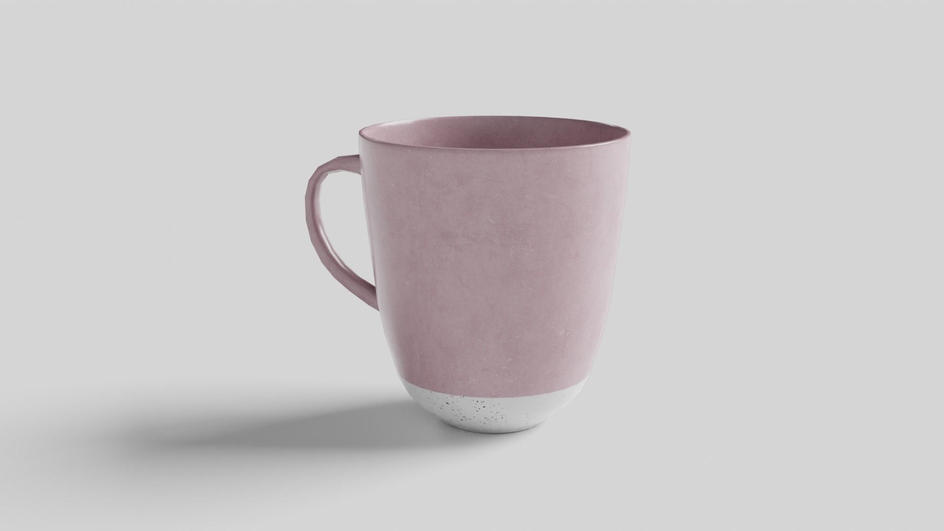 Teacup Low-poly 3D model_22