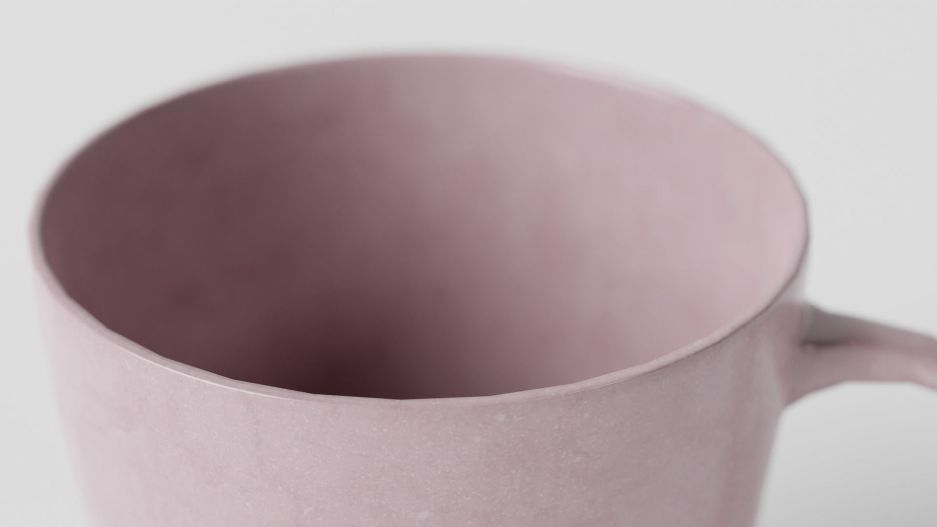 Teacup Low-poly 3D model_3