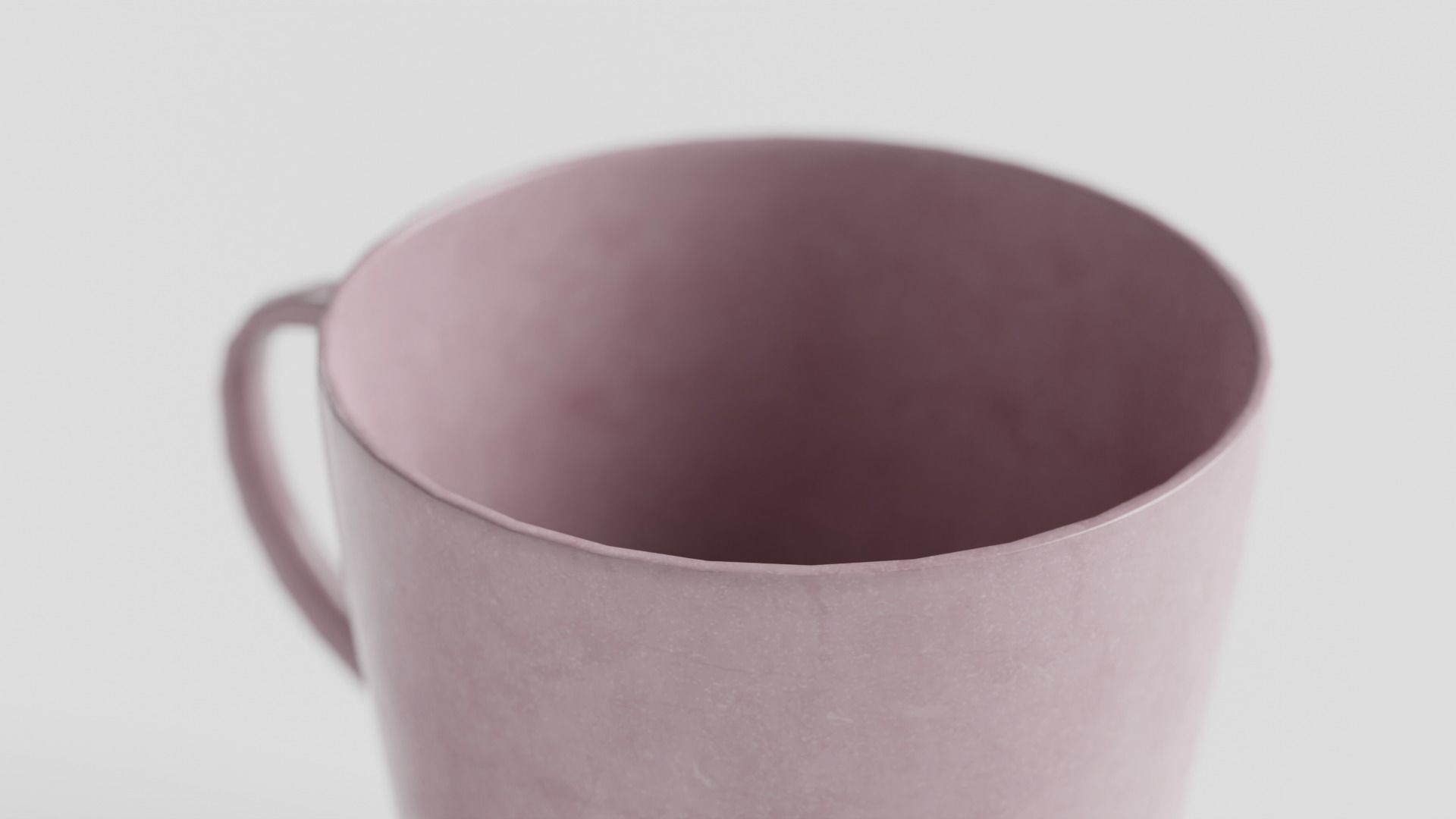 Teacup Low-poly 3D model_5