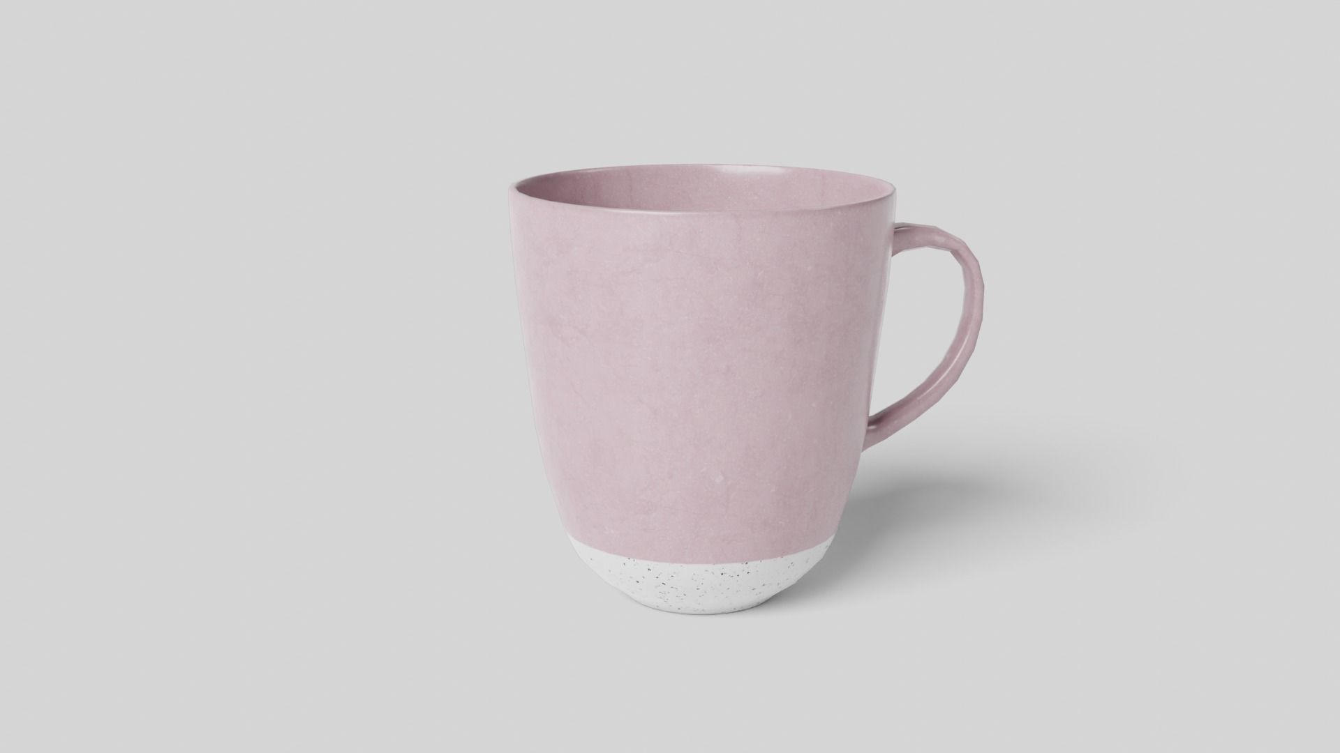 Teacup Low-poly 3D model_34
