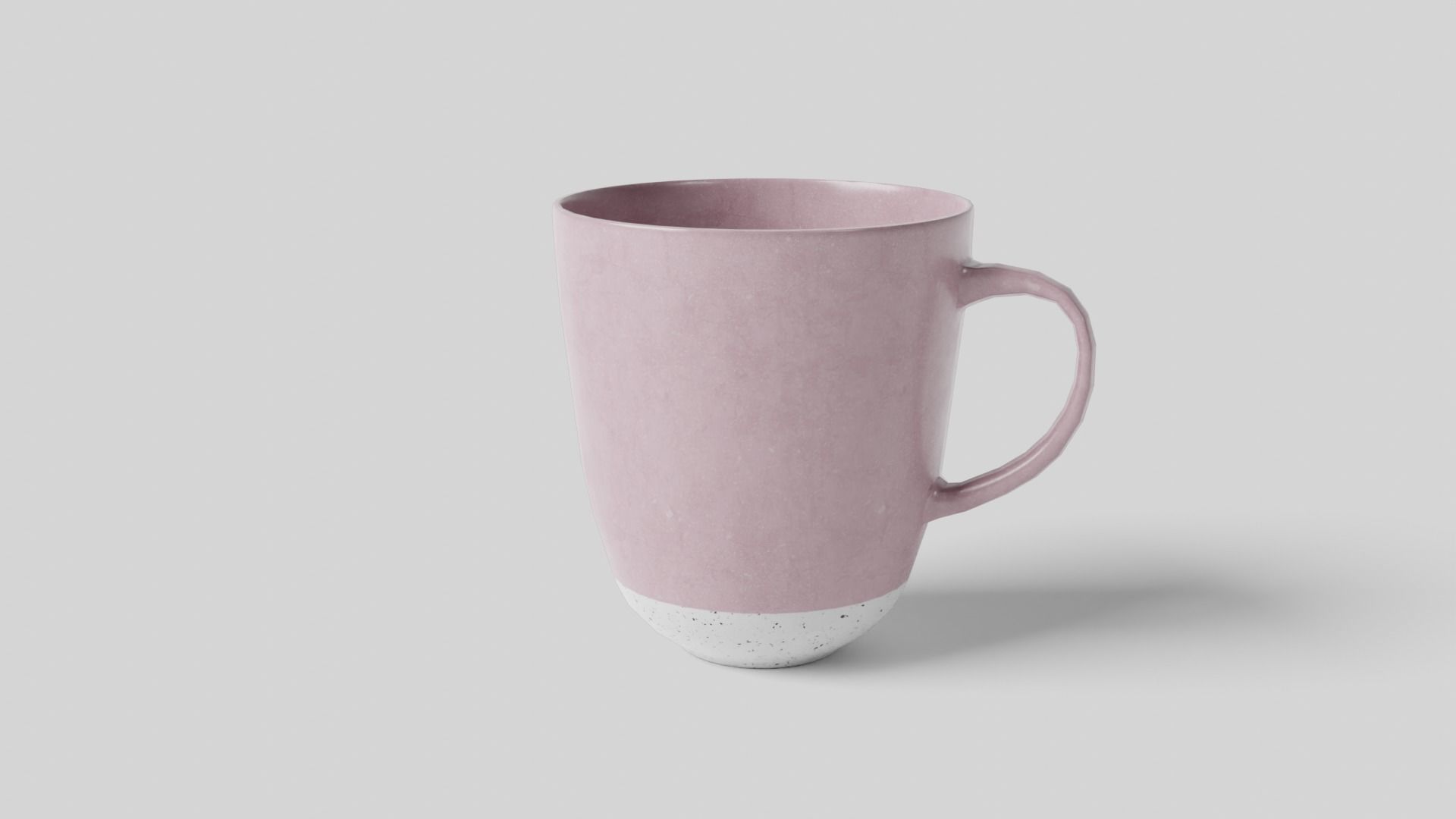 Teacup Low-poly 3D model_37