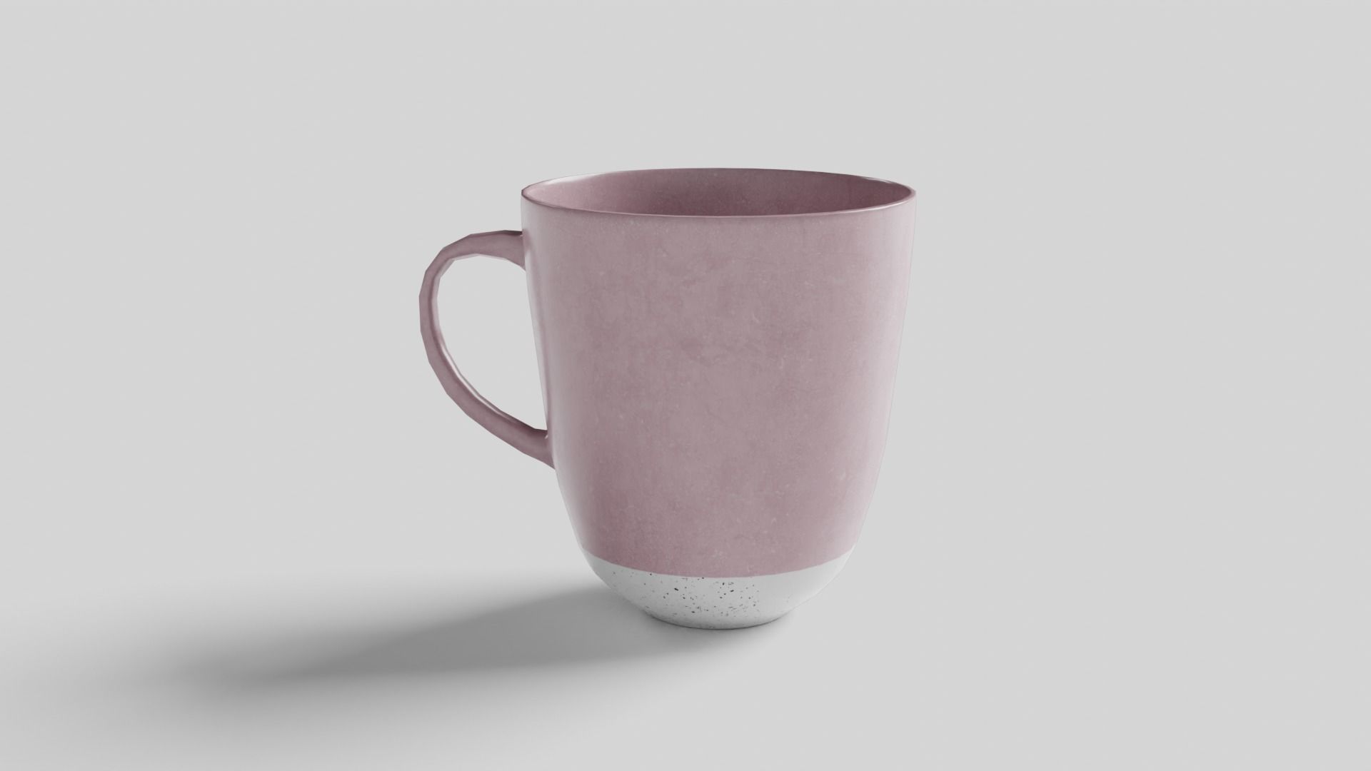 Teacup Low-poly 3D model_21